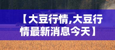 【大豆行情,大豆行情最新消息今天】